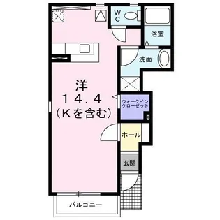 ピュアII【1階】の間取り