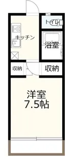 コーポ・セシボンS 306【3階】の間取り