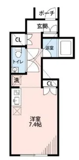 グランノエル江古田【2階】の間取り