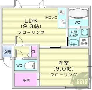 ライフゾーン97【2階】の間取り
