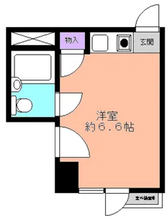 ロカシオン原町【2階】の間取り