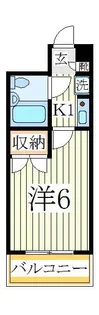 ジョイフル柏【2階】の間取り