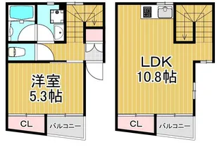 PoPo【3階】の間取り