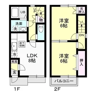 シェル ド ルイールの間取り