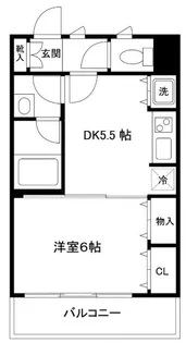 ワコーレ千住A棟【4階】の間取り