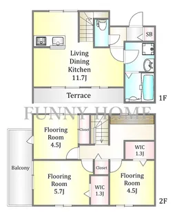 MaisonM2の間取り