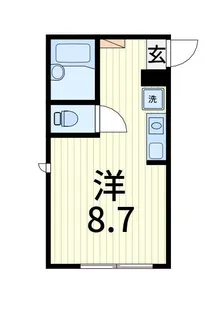 コンフォーティア金町【1階】の間取り