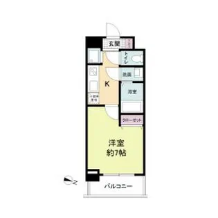 エルシア池田【9階】の間取り