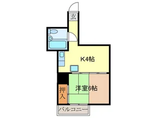 ドゥ-ライフ千種【5階】の間取り
