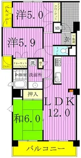 パーク・ノヴァ柏【2階】の間取り