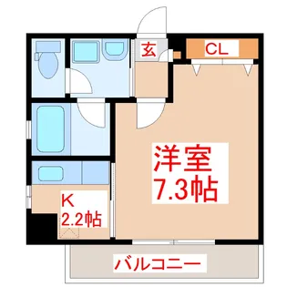 さくらヒルズ樋之口五番館【5階】の間取り