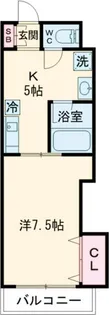 サンパラッツオ伍番館【1階】の間取り