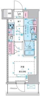 GENOVIA西川口III【7階】の間取り