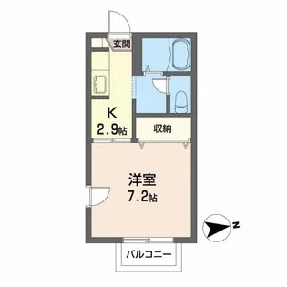 グランシェール A【2階】の間取り