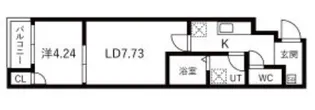 パークス神戸【5階】の間取り
