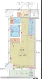 菱和パレス明大前壱番館【9階】の間取り
