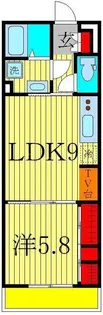 リブリ・杉田【3階】の間取り