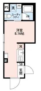 レクス目黒【3階】の間取り