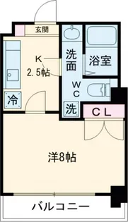共栄町田ビル【2階】の間取り