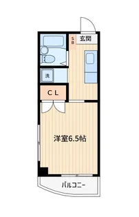 ヴェルデ花川戸【4階】の間取り