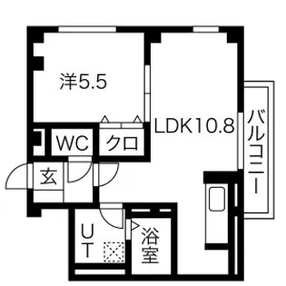 グランフィオーレ【4階】の間取り