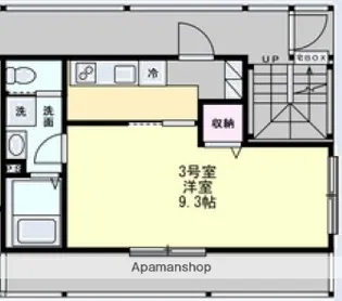 ベイルーム保土ヶ谷【2階】の間取り