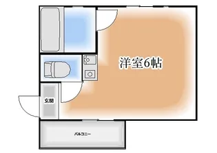 ハートイン竹田町【4階】の間取り