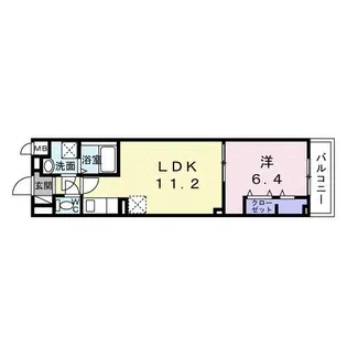カピリナ K【4階】の間取り