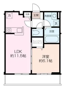 ブリリアント・デイズ【1階】の間取り