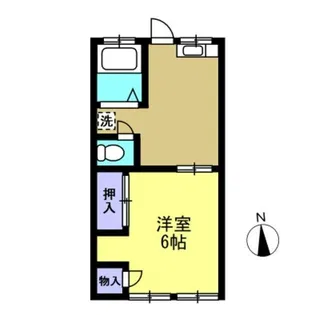 桜ヶ丘マンション【1階】の間取り