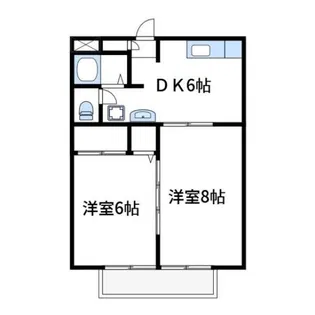パークヒルズ相武台前【3階】の間取り