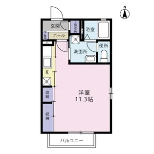 ブリランテカーサ【2階】の間取り