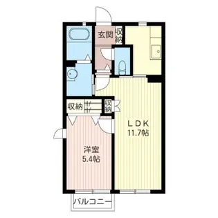 グレースII番館【2階】の間取り