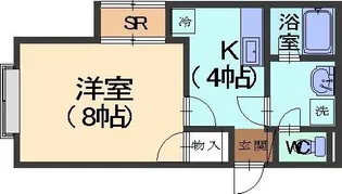 リトルフォーレスト【1階】の間取り