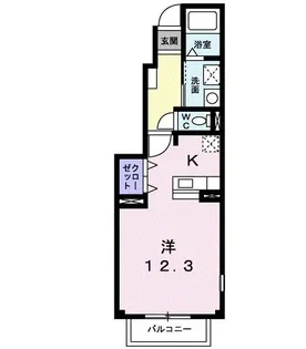 スウィート【1階】の間取り