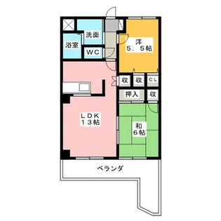 パラシオン362【3階】の間取り