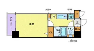 トーシンフェニックス田町【11階】の間取り