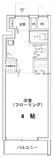 九段フラワーホーム【6階】の間取り