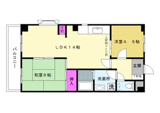 ハイムリレーション【3階】の間取り