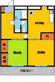 アイムビル【2階】の間取り