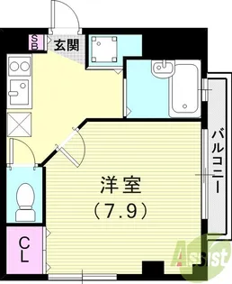 マンション王子【1階】の間取り