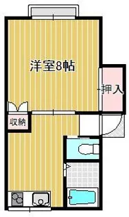 ●デパールA【2階】の間取り
