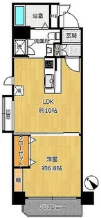 ルーブル白金【1階】の間取り