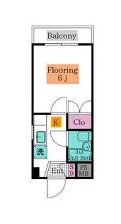 ハイラーク日平【1階】の間取り