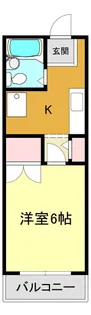 平井ハイツ【3階】の間取り