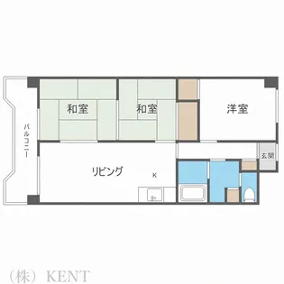 條野ビル【3階】の間取り