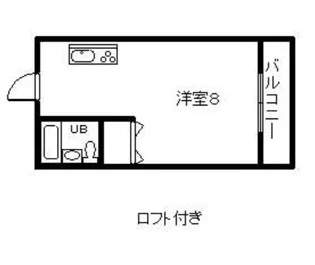 レイクサイドハイツカルナ【2階】の間取り
