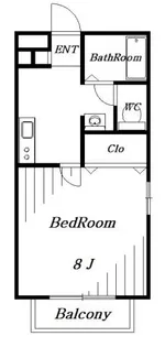 エスパシオ【1階】の間取り