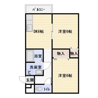 サンルミエール湘南【1階】の間取り