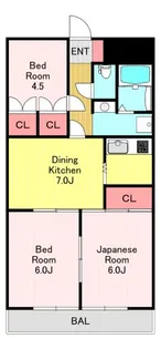 Palais Grandeur【3階】の間取り